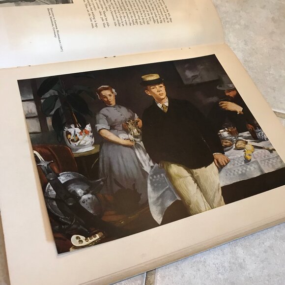 Metropolitan Musuem of Art Library Great Painters Manet Abrams Book 1953 Plates - Picture 2 of 9